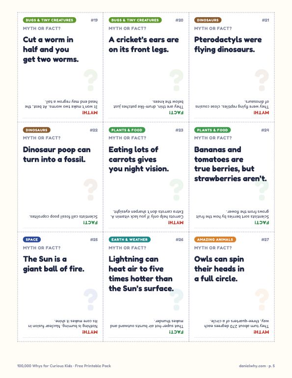 More cards